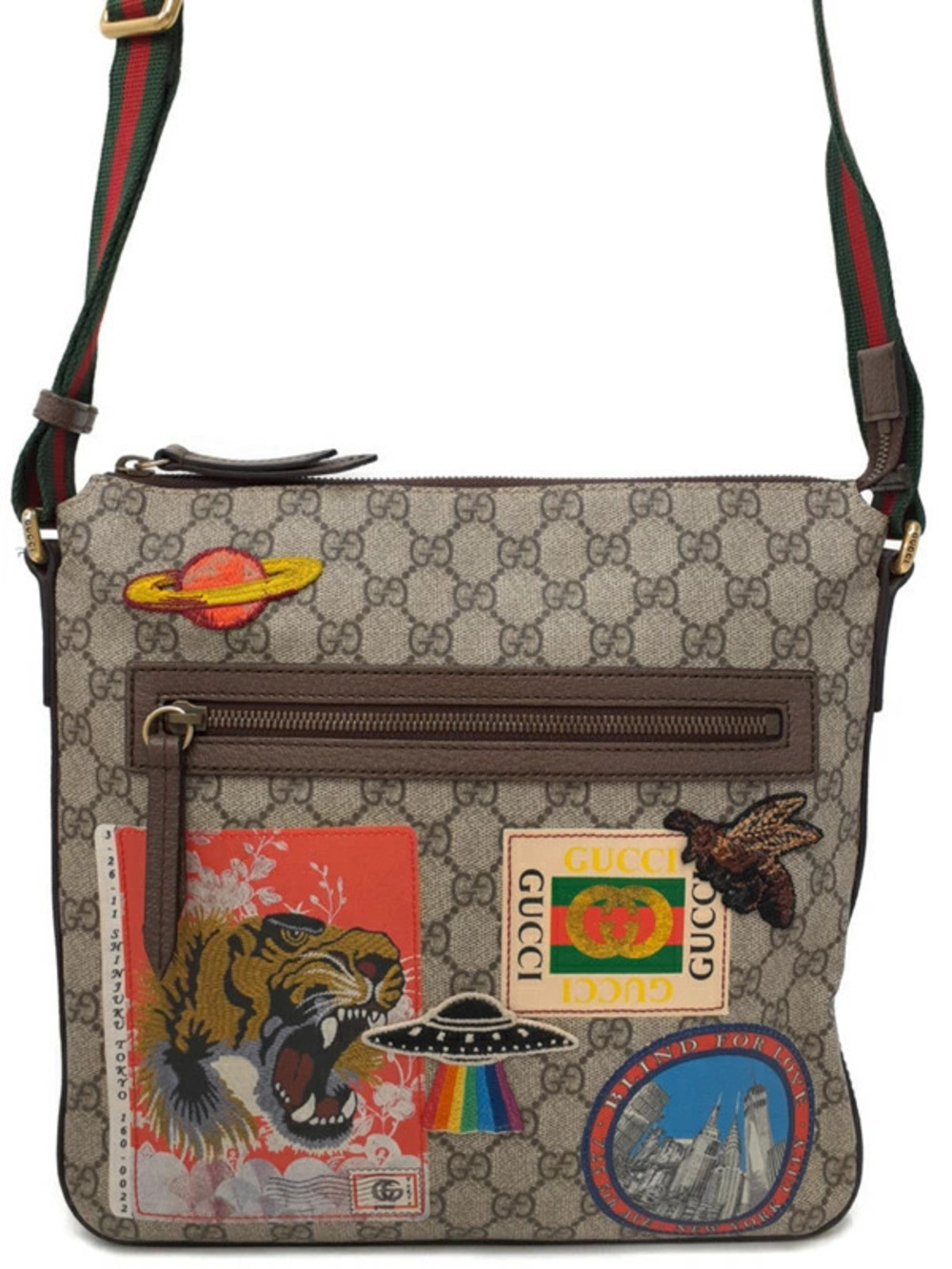 Gucci Courier GG Supreme Messenger Bag Shoulder